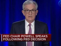 Fed宣布缩减购债！鲍威尔：未到加息时刻！比特币闪跌4%后拉回