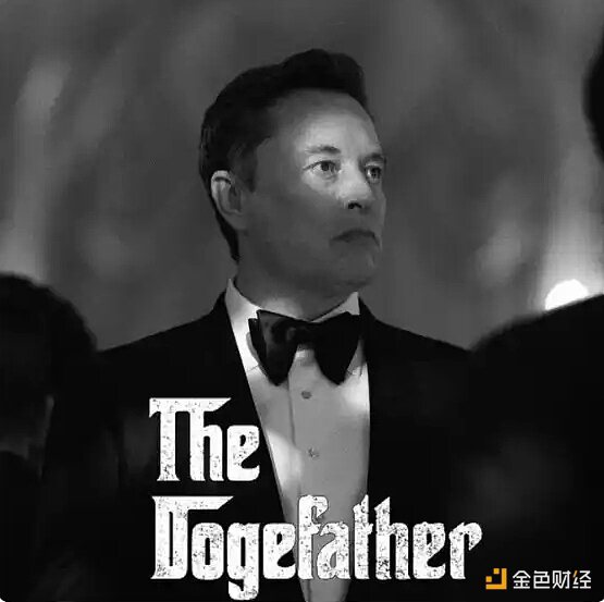 马斯克于X平台发布“TheDogefather”个人肖像照片