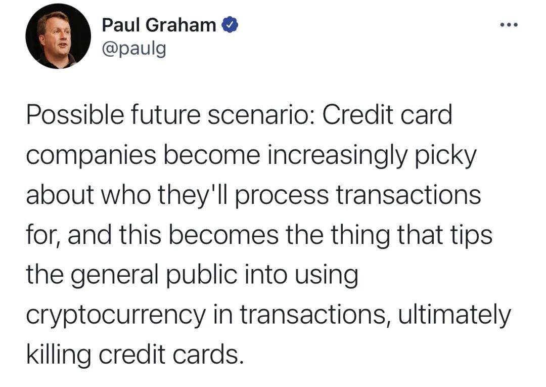 信用卡将来会被比特币替代吗