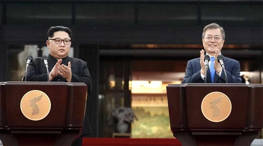 历史性的朝鲜半岛和平宣言被记录上链 (1)