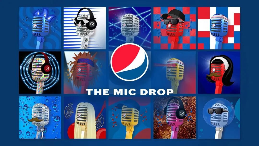​百事可乐正式进军NFT，推出  “Pepsi Mic Drop”  免费NFT系列藏品