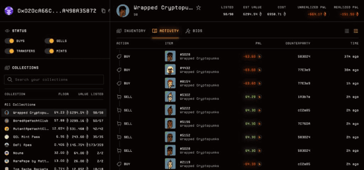 黄立成狂扫百只Cryptopunk巨亏650ETH 地板价暴跌13.5%