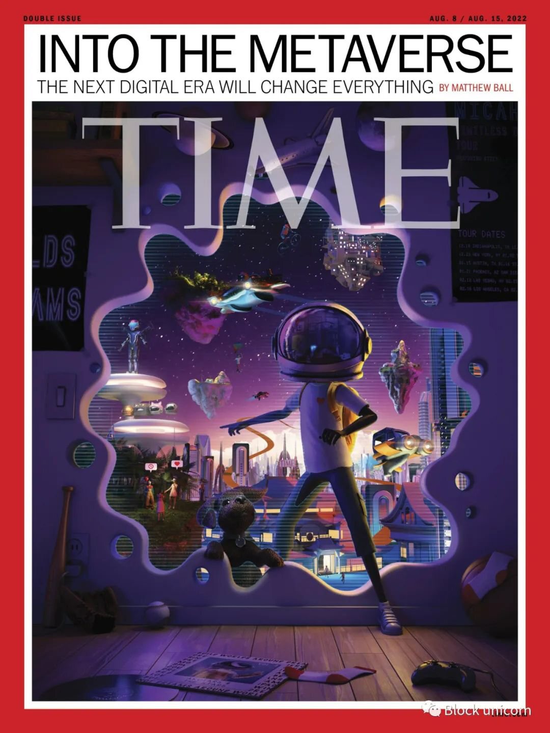 《时代》杂志新封面：元宇宙将改变一切