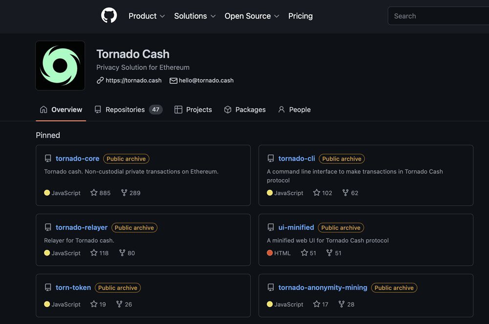 隐私混币协议Tornado Cash重返GitHub！TORN代币涨10%